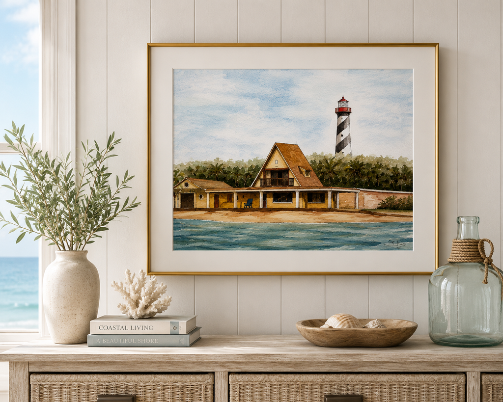 The Historic Edgewater Inn — Limited Edition Hand Signed and Numbered Print