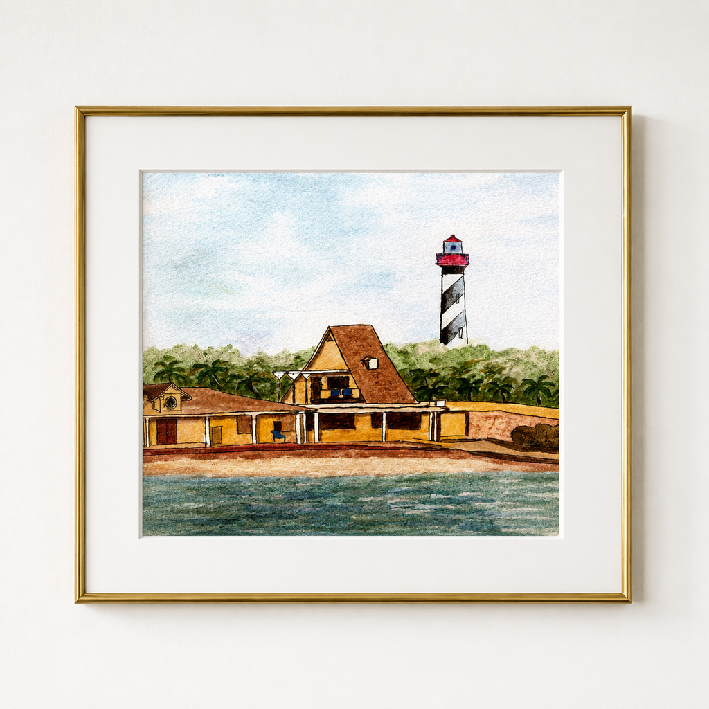 The Historic Edgewater Inn — Limited Edition Hand Signed and Numbered Print