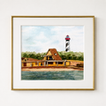 The Historic Edgewater Inn — Limited Edition Hand Signed and Numbered Print