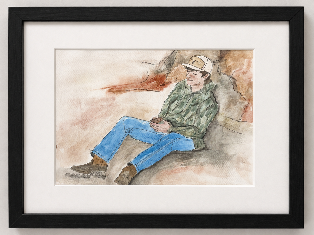 Photo to Portrait — Commissioned Watercolor